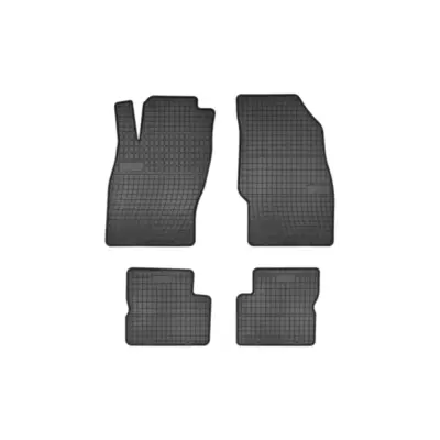 Tappetini Gomma Specifici 4 Pezzi Neri per Opel Corsa D 2006-2014