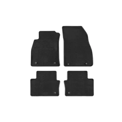 Tappetini Gomma Specifici 4 Pezzi Neri per Opel Insignia a 2008-2017