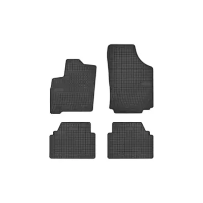 Tappetini Gomma Specifici 4 Pezzi Neri per Opel Meriva a 2003-2010
