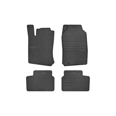 Tappetini Gomma Specifici 4 Pezzi Neri per Opel Vectra B 1995-2001