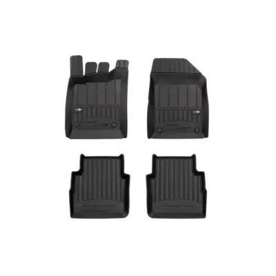 Tappetini Gomma Specifici 4 Pezzi Neri per Opel Vectra C 2003-2008