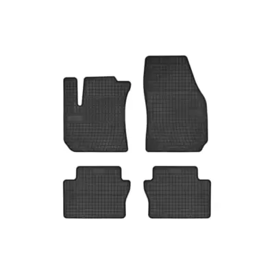 Tappetini Gomma Specifici 4 Pezzi Neri per Opel Zafira B 2005-2014
