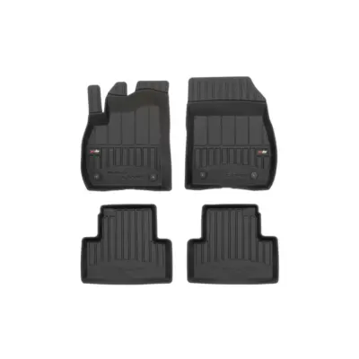 Tappetini Gomma Specifici 4 Pezzi Neri per Opel Zafira C 2012-2019