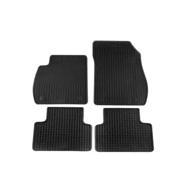 Tappetini Gomma Specifici 4 Pezzi Neri per Opel Zafira C 2012-2019 5-7 Posti