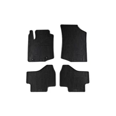 Tappetini Gomma Specifici 4 Pezzi Neri per Peugeot 108 2014-2021