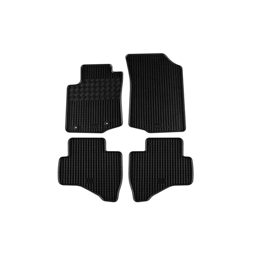Tappetini Gomma Specifici 4 Pezzi Neri per Peugeot 108 2014-2021