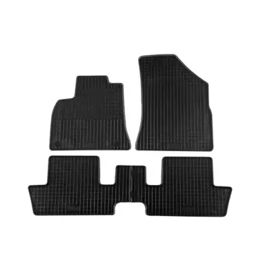 Tappetini Gomma Specifici 4 Pezzi Neri per Peugeot 3008 2009-2016