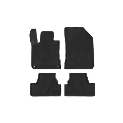 Tappetini Gomma Specifici 4 Pezzi Neri per Peugeot 308 2013-2021