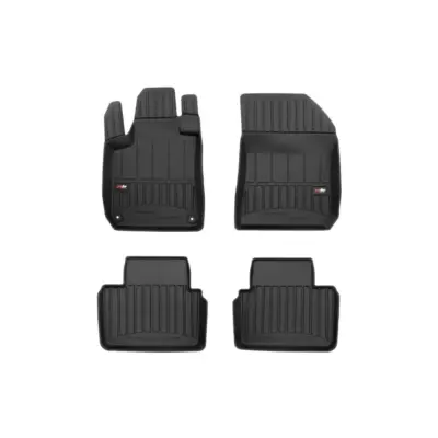 Tappetini Gomma Specifici 4 Pezzi Neri per Peugeot 308 Sw 2013-2021