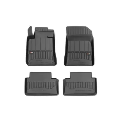 Tappetini Gomma Specifici 4 Pezzi Neri per Peugeot 508 2010-2018