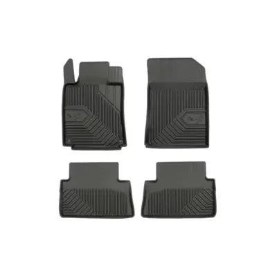 Tappetini Gomma Specifici 4 Pezzi Neri per Peugeot 508 2010-2018