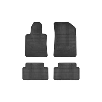 Tappetini Gomma Specifici 4 Pezzi Neri per Peugeot 508 2011-2018
