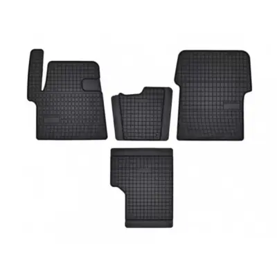 Tappetini Gomma Specifici 4 Pezzi Neri per Peugeot Traveller dal 2017