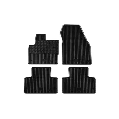 Tappetini Gomma Specifici 4 Pezzi Neri per Range Rover Evoque 2011-2018