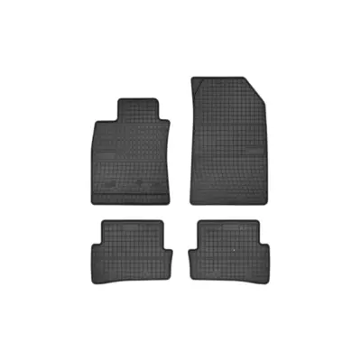 Tappetini Gomma Specifici 4 Pezzi Neri per Renault Clio 2005-2012