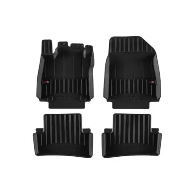 Tappetini Gomma Specifici 4 Pezzi Neri per Renault Clio 2012-2020