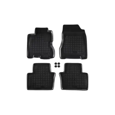 Tappetini Gomma Specifici 4 Pezzi Neri per Renault Koleos 2008-2015