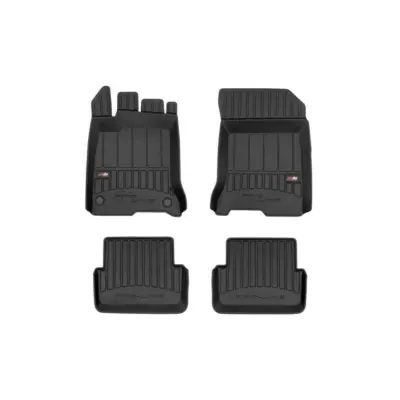 Tappetini Gomma Specifici 4 Pezzi Neri per Renault Laguna 2007-2015