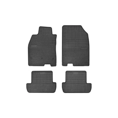 Tappetini Gomma Specifici 4 Pezzi Neri per Renault Megane 2006-2015