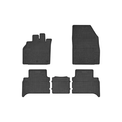 Tappetini Gomma Specifici 4 Pezzi Neri per Renault Scenic 2003-2009