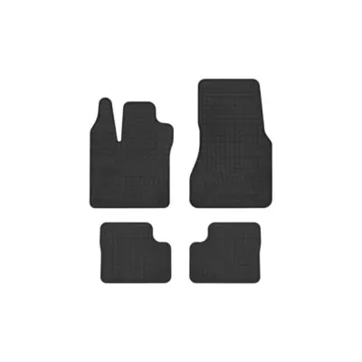 Tappetini Gomma Specifici 4 Pezzi Neri per Renault Twingo dal 2014