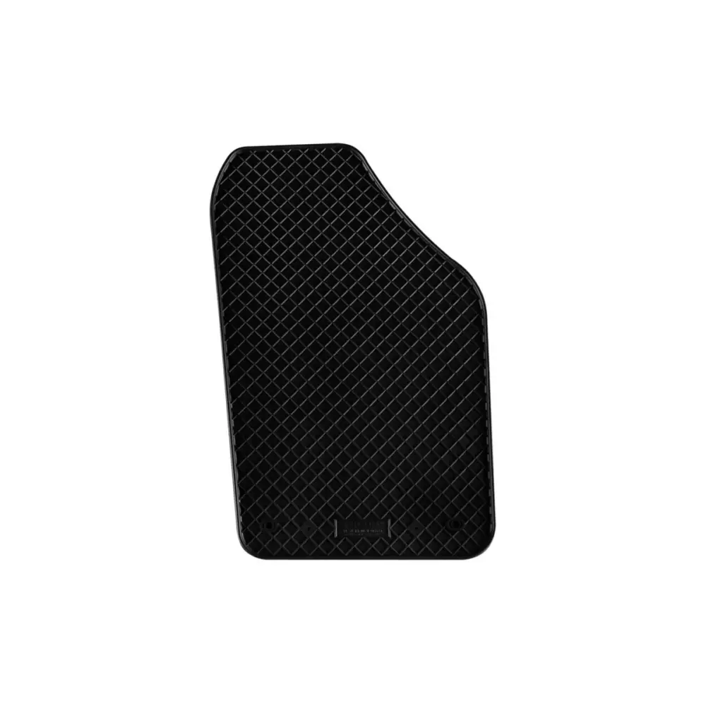 Tappetini Gomma Specifici 4 Pezzi Neri per Skoda Fabia 2000-2007