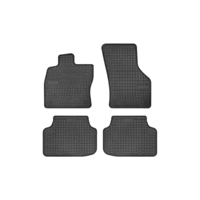 Tappetini Gomma Specifici 4 Pezzi Neri per Skoda Octavia 2012-2019