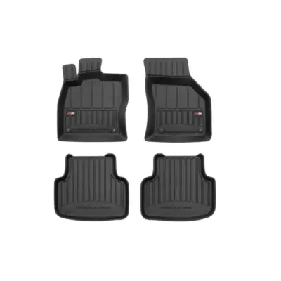 Tappetini Gomma Specifici 4 Pezzi Neri per Skoda Octavia 2013-2019