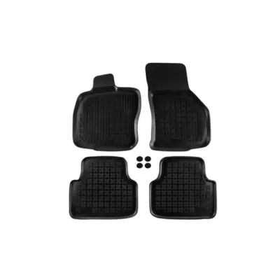 Tappetini Gomma Specifici 4 Pezzi Neri per Skoda Octavia 2013-2019