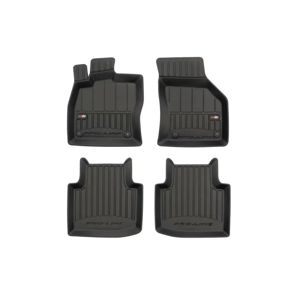 Tappetini Gomma Specifici 4 Pezzi Neri per Skoda Superb dal 2015