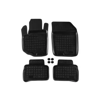 Tappetini Gomma Specifici 4 Pezzi Neri per Suzuki Vitara dal 2015
