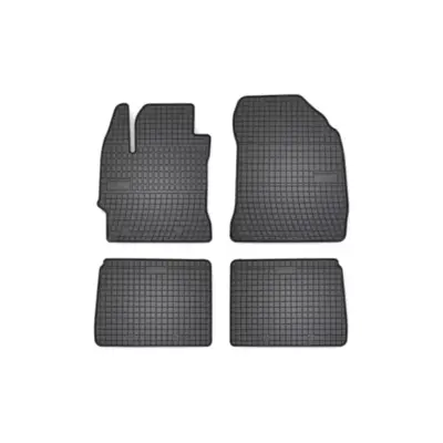 Tappetini Gomma Specifici 4 Pezzi Neri per Toyota Corolla Xi E160 2013-2019