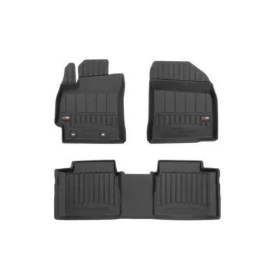 Tappetini Gomma Specifici 4 Pezzi Neri per Toyota Corolla Xi E160 2013-2019
