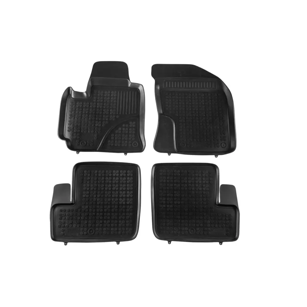 Tappetini Gomma Specifici 4 Pezzi Neri per Toyota RAV4 2003-2005 5 Porte