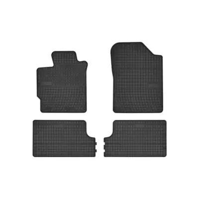Tappetini Gomma Specifici 4 Pezzi Neri per Toyota Yaris 2011-2019