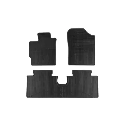 Tappetini Gomma Specifici 4 Pezzi Neri per Toyota Yaris 2011-2019