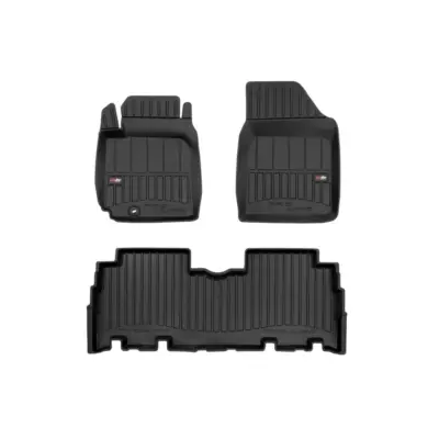 Tappetini Gomma Specifici 4 Pezzi Neri per Toyota Yaris Verso 1999-2005