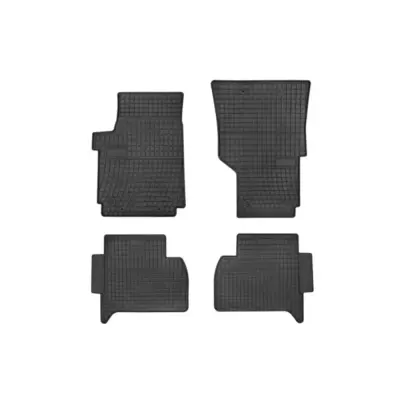 Tappetini Gomma Specifici 4 Pezzi Neri per Volkswagen Amarok 2010-2020