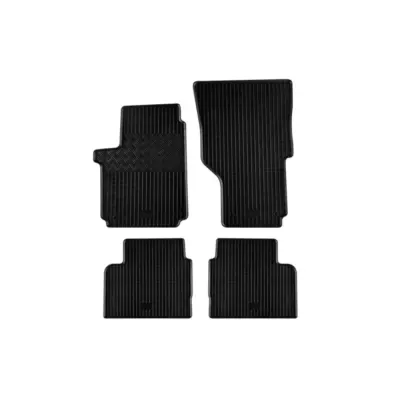 Tappetini Gomma Specifici 4 Pezzi Neri per Volkswagen Amarok dal 2011