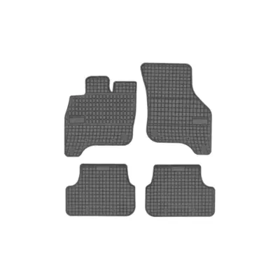 Tappetini Gomma Specifici 4 Pezzi Neri per Volkswagen E-golf 2014-2019