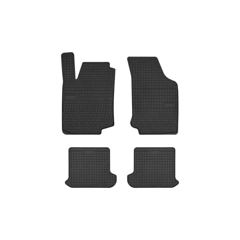 Tappetini Gomma Specifici 4 Pezzi Neri per Volkswagen Golf III 1991-1999
