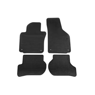 Tappetini Gomma Specifici 4 Pezzi Neri per Volkswagen Golf V 2003-2008