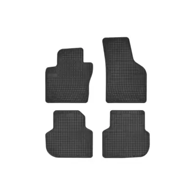 Tappetini Gomma Specifici 4 Pezzi Neri per Volkswagen Jetta dal 2011