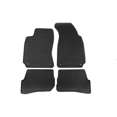 Tappetini Gomma Specifici 4 Pezzi Neri per Volkswagen Passat 1996-2005