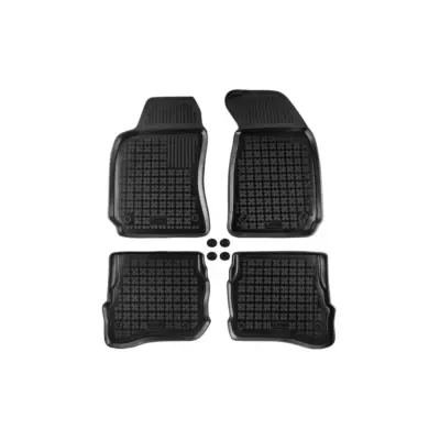 Tappetini Gomma Specifici 4 Pezzi Neri per Volkswagen Passat B5 1996-2005