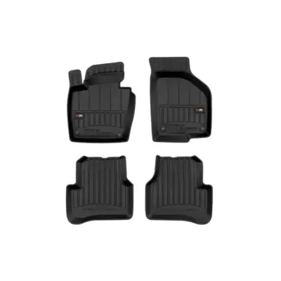 Tappetini Gomma Specifici 4 Pezzi Neri per Volkswagen Passat B6 B7 2005-2014