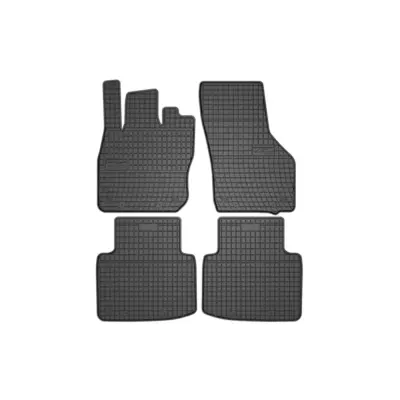Tappetini Gomma Specifici 4 Pezzi Neri per Volkswagen Passat B9 Mild Hybrid