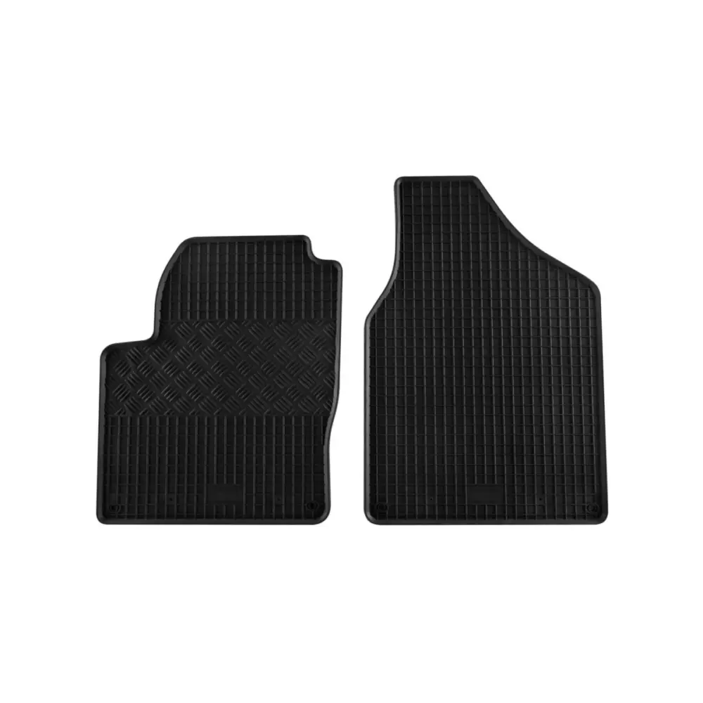Tappetini Gomma Specifici 4 Pezzi Neri per Volkswagen Sharan dal 1995