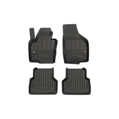 Tappetini Gomma Specifici 4 Pezzi Neri per Volkswagen Tiguan 2007-2016