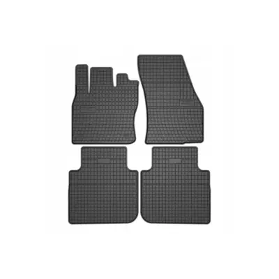 Tappetini Gomma Specifici 4 Pezzi Neri per Volkswagen Tiguan Allspace 2017-2024